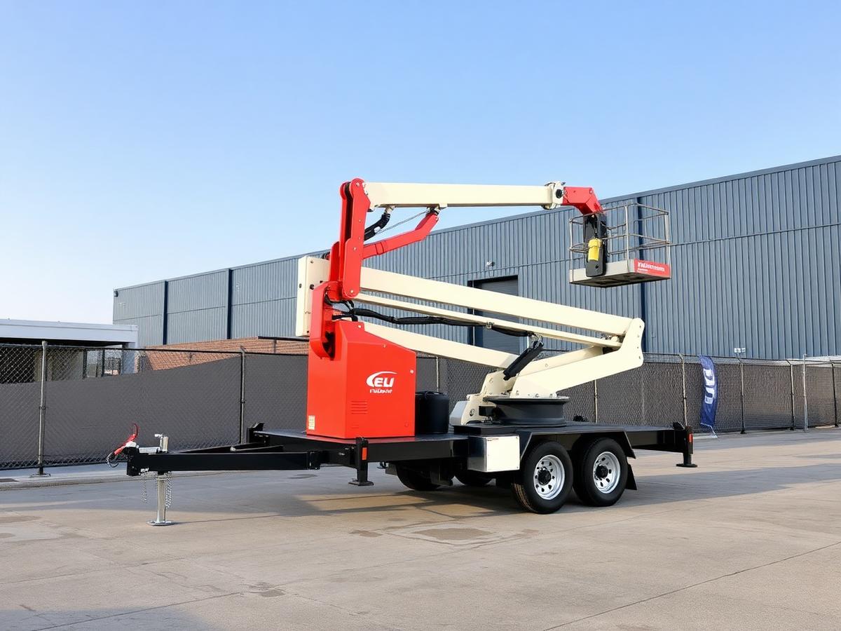 Trailer Mounted Boom Lift — representative image